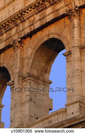 Close-up of the Coliseum Rome Italy View Large Photo Image Stock Photography - Close-up of the Coliseum Rome Italy. Fotosearch