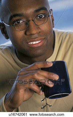 Stock Image - Closeup of man. Fotosearch