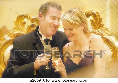 Couple celebrate View Large Photo Image Stock Photograph - Couple celebrate. Fotosearch