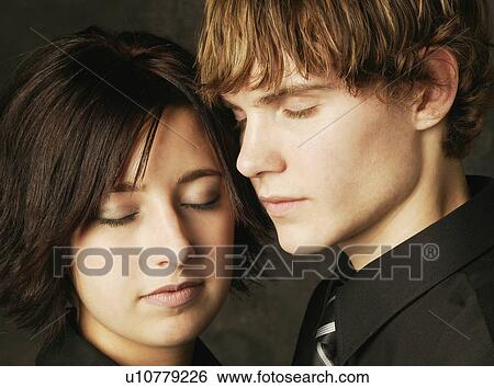 Stock Photograph - Couple enjoy each other. Fotosearch
