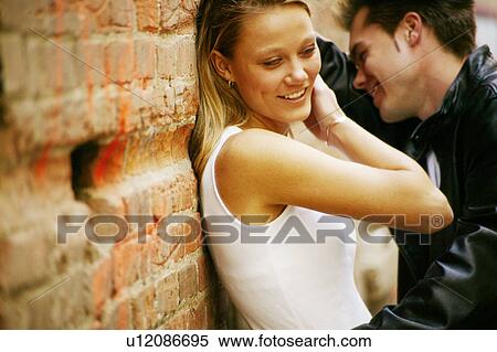 Couple get close View Large Photo Image Stock Photography - Couple get close. Fotosearch
