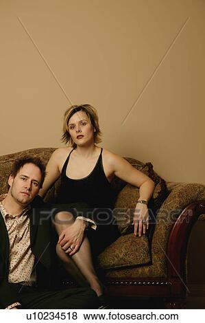 Stock Photo - Couple relaxing. Fotosearch