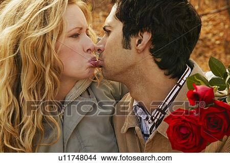 Couple share a pouting moment View Large Photo Image Picture - Couple share a pouting moment. Fotosearch