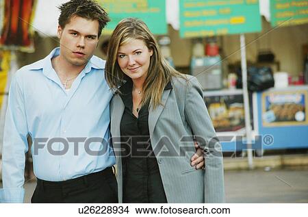 Couple shopping together View Large Photo Image Picture - Couple shopping together. Fotosearch