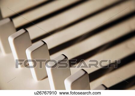 Stock Image - Domino pieces. Fotosearch