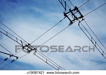Electric wires View Large Photo Image Stock Image - Electric wires. Fotosearch