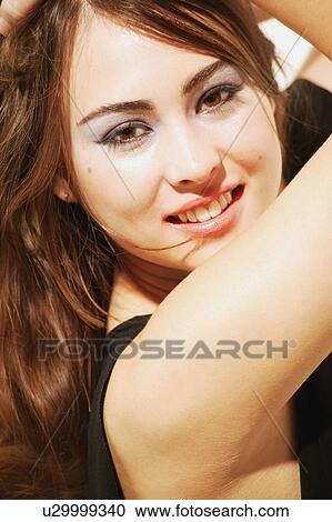 Stock Image - Fashion model. Fotosearch