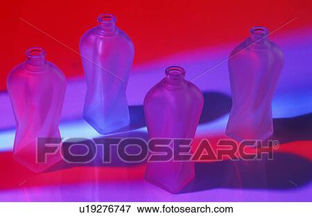 Four frosted bottles View Large Photo Image Stock Photo - Four frosted bottles. Fotosearch