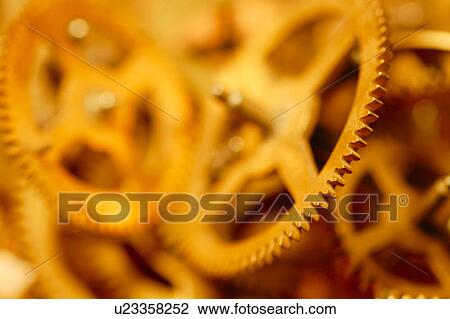 Stock Image - Gears. Fotosearch