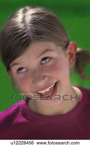 Girl rolls her eyes View Large Photo Image Stock Photograph - Girl rolls her eyes. Fotosearch