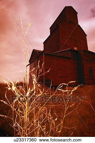 Grain elevator View Large Photo Image Stock Image - Grain elevator. Fotosearch