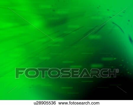 Stock Photograph - Green computer generated design. Fotosearch