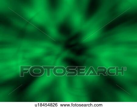 Stock Photograph - Green swirls. Fotosearch