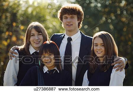 Stock Photo - Group of students. Fotosearch