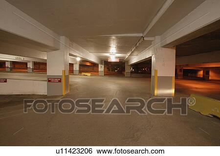 Inside parkade View Large Photo Image Stock Photograph - Inside parkade. Fotosearch