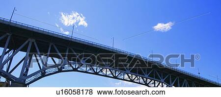 Iron bridge View Large Photo Image Stock Photo - Iron bridge. Fotosearch