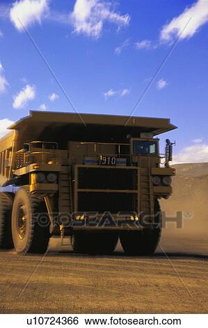Stock Photograph - Large ore truck. Fotosearch