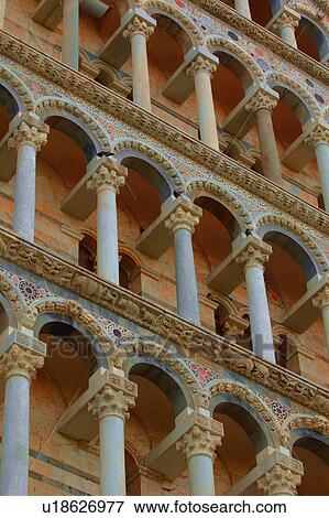 Leaning Tower of Pisa Tuscany Italy View Large Photo Image Stock Photo - Leaning Tower of Pisa Tuscany Italy. Fotosearch