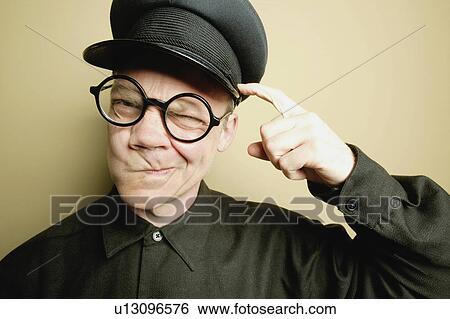 Man scratches his head View Large Photo Image Stock Photograph - Man scratches his head. Fotosearch