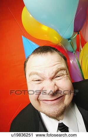 Man with balloons View Large Photo Image Stock Image - Man with balloons. Fotosearch