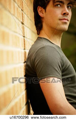 Man with black t-shirt View Large Photo Image Stock Photograph - Man with black t-shirt. Fotosearch