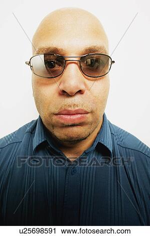Stock Image - Man with sunglasses. Fotosearch