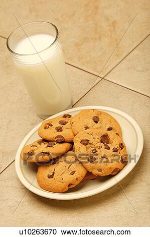 Milk and cookies View Large Photo Image Stock Image - Milk and cookies. Fotosearch