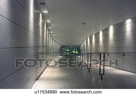 Modern corridor interior View Large Photo Image Stock Image - Modern corridor interior. Fotosearch