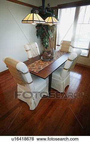 Modern dining room View Large Photo Image Stock Photo - Modern dining room. Fotosearch