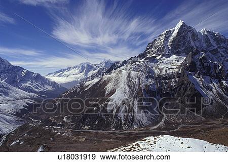 Mountain range with valley in forefront View Large Photo Image Stock Photo - Mountain range with valley in forefront. Fotosearch