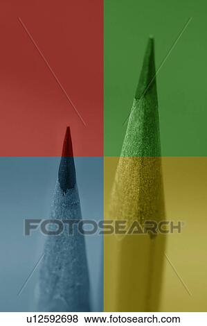 Multi colored pencils View Large Photo Image Stock Photo - Multi colored pencils. Fotosearch