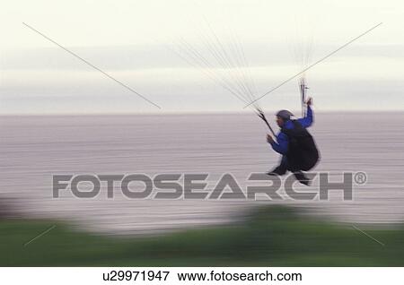 Para glider at speed View Large Photo Image Stock Photo - Para glider at speed. Fotosearch