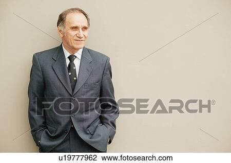 Stock Image - Portrait of a businessman. Fotosearch