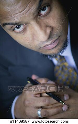 Stock Photo - Portrait of a businessman. Fotosearch