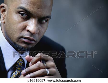 Stock Photo - Portrait of a businessman. Fotosearch