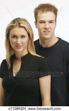 Picture - Portrait of a couple. Fotosearch