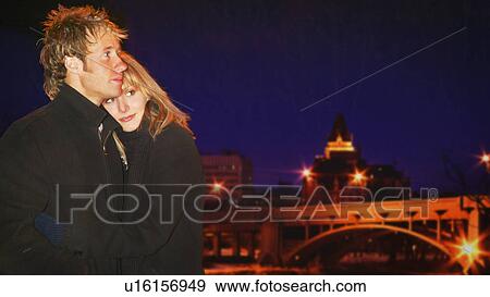 Stock Photo - Portrait of a couple. Fotosearch