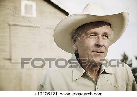 Portrait of a cowboy View Large Photo Image Stock Image - Portrait of a cowboy. Fotosearch