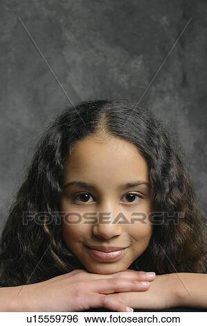 Portrait of a girl View Large Photo Image Stock Photograph - Portrait of a girl. Fotosearch
