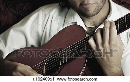 Portrait of a musician View Large Photo Image Stock Image - Portrait of a musician. Fotosearch