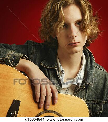Portrait of a musician View Large Photo Image Stock Image - Portrait of a musician. Fotosearch