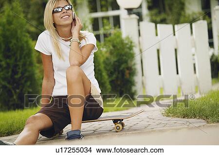Portrait of a skater View Large Photo Image Picture - Portrait of a skater. Fotosearch