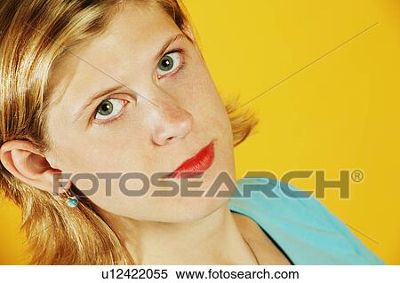 Portrait of a woman View Large Photo Image Stock Photography - Portrait of a woman. Fotosearch