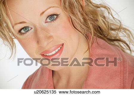 Stock Photography - Portrait of woman. Fotosearch