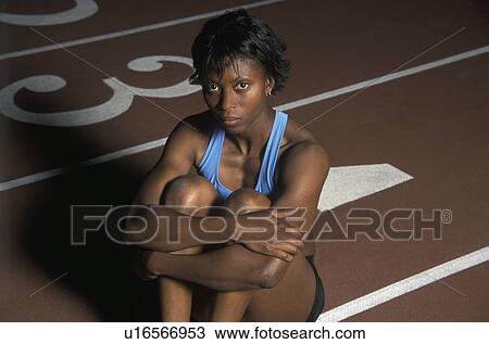 Stock Image - Preparing for the race. Fotosearch