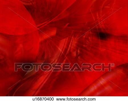 Stock Image - Red Computer Generated Image. Fotosearch