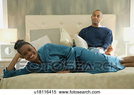 Stock Photography - Relaxing in the morning. Fotosearch