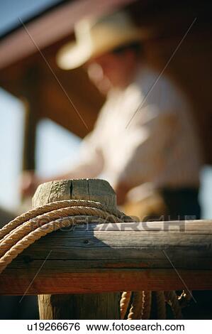 Rope on fence View Large Photo Image Stock Photograph - Rope on fence. Fotosearch