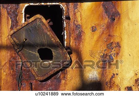 Rusting metal View Large Photo Image Stock Photo - Rusting metal. Fotosearch