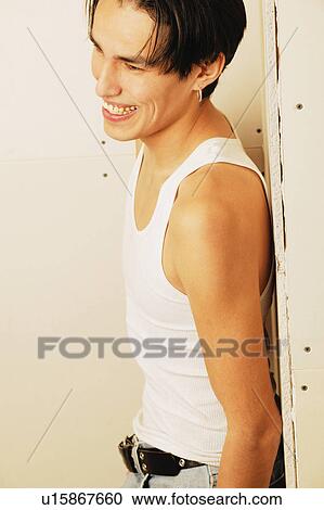Stock Image - Smiling teenager. Fotosearch